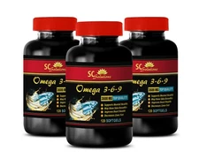 essential fatty acids - OMEGA 3-6-9 3600MG - skin health omega-3 3B