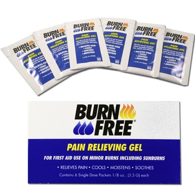 Burnfree Single Dose Packet Burn Treatment 6 Pack Ebay