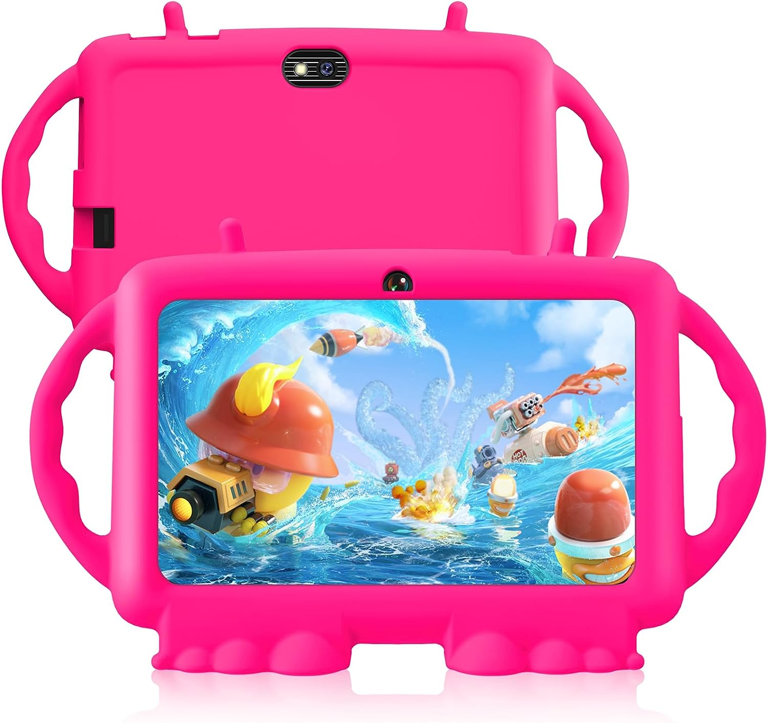 Kids Tablet, 7 Inch Android 11 Tablet for Kids, 3GB RAM 32GB ROM, Toddler Tablet-image