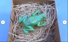 New Dresden Paper Frog Toad Christmas Ornament Tree Decoration