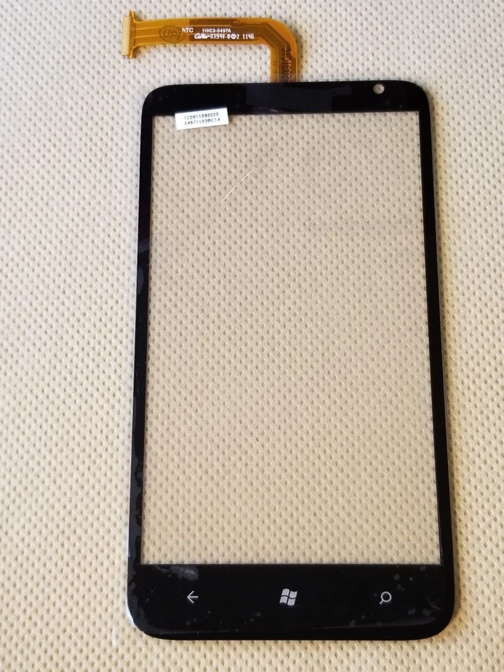 Peça de reparo de lente de vidro digitalizador tela sensível ao toque fabricante de equipamento original HTC para TITAN II 2 (logotipo AT&T) - Imagem 2 de 4