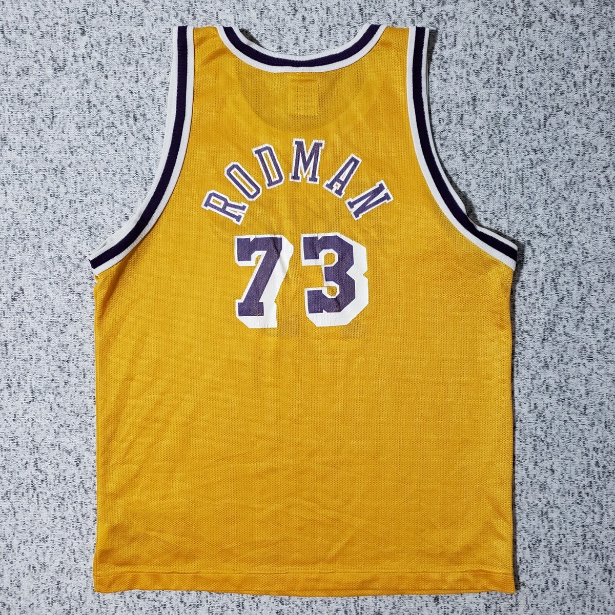 Vintage Dennis Rodman Jersey Youth Large 14-16 Los Angeles Lakers