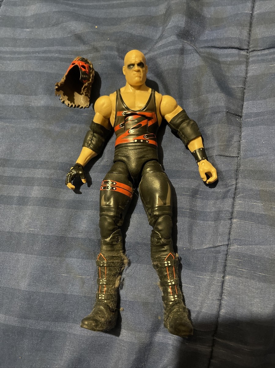 WWE USED Kane Mattel Elite Action Figure Wrestling Unmasked