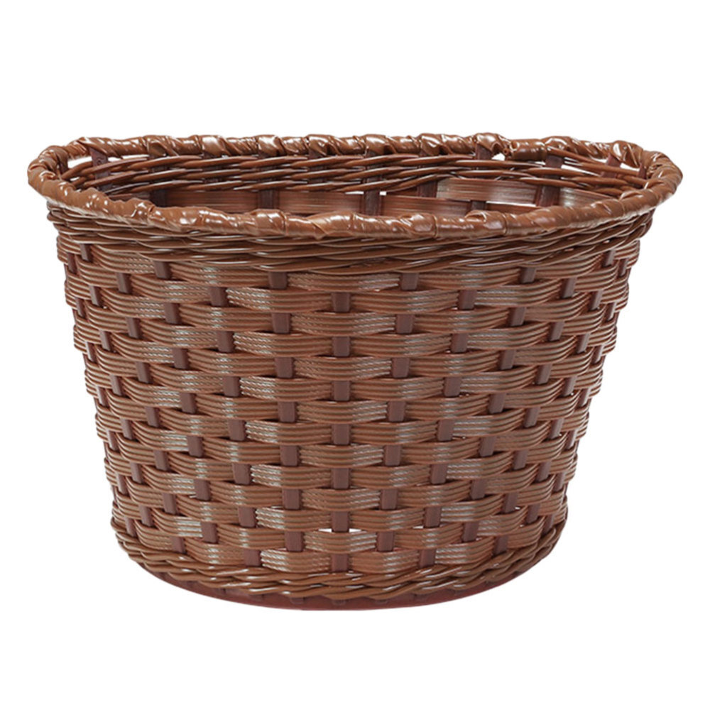 Rear Bike Basket Large Bike Basket Rustic Rattan Bike Basket eBay