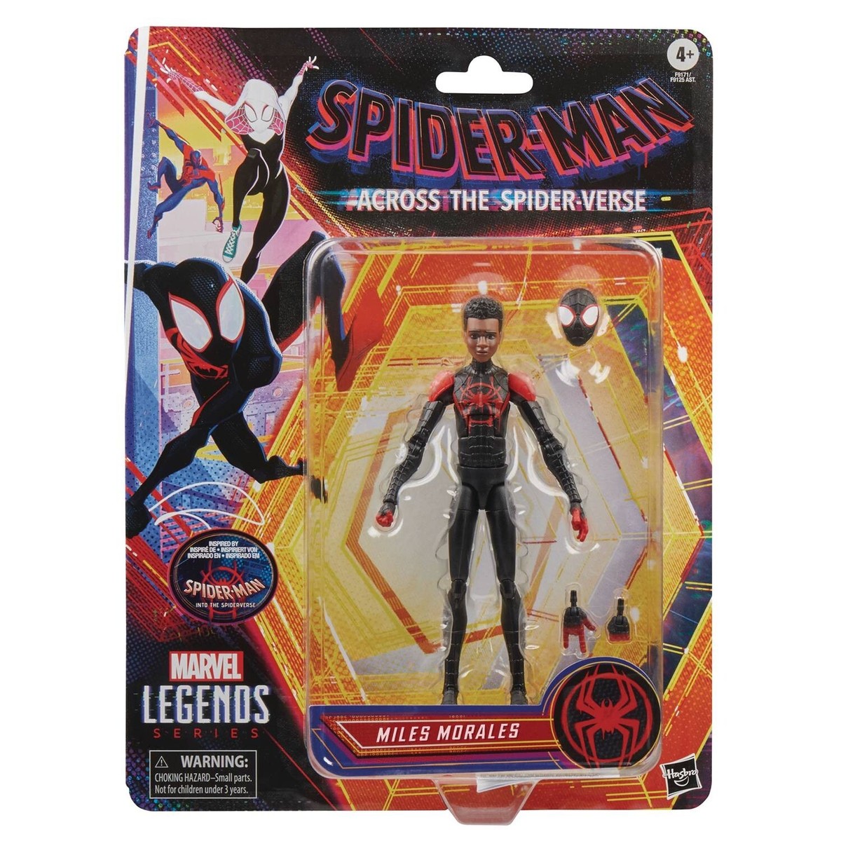 Marvel Legends Spider-Man Across the Spider-Verse ITSV Miles Morales Fig  Hasbro