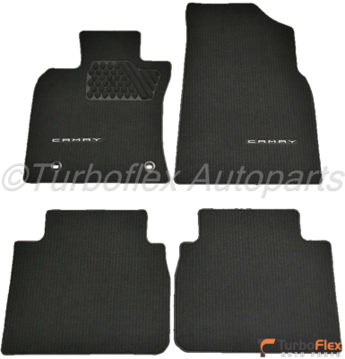 Toyota Camry 2018-2024 2WD Dark Grey Carpet Floor Mat Set Genuine