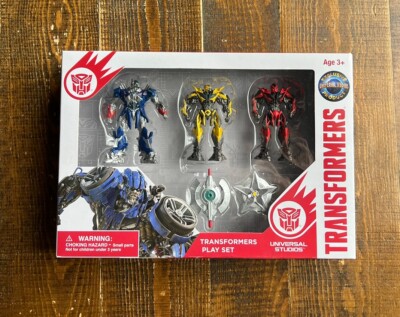 Transformers 3-pack Universal Studios Exclusive Optimus Prime And Bumblebee 3 