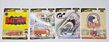 Hot Wheels Premium Pop Culture 2024 Case B Set of 4 Cars HXD63-956B 1/64