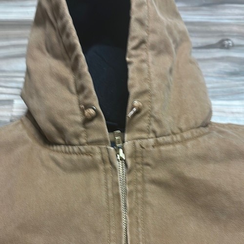 Dri-Duck 5020 Cheyenne Hooded Quit Lined Work Jacket Brown Men’s Large - Picture 12 of 16
