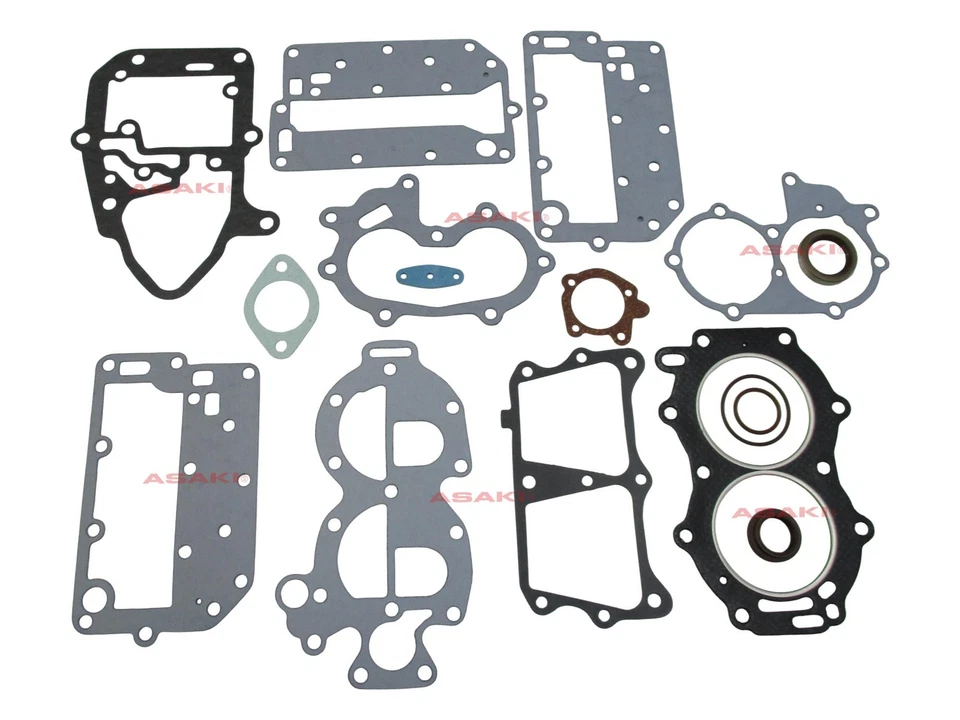 For OMC Johnson Evinrude 20/25/30/35 HP Power Head Gasket Kit 392615 18-4307 - Image 2 of 4