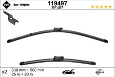 SWF Wischblatt Scheibenwischer DAS ORIGINAL SET 119497 für HM FOCUS HP FORD HN 4