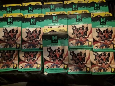 16x DC Comics Hybrid Chapter 2 Black Adam Edition Premium Booster Box 29 Cards 
