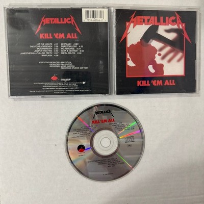 Metallica   Kill 'Em All CD 1983 Heavy Metal Thrash Elektra Megaforce