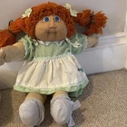 Beautiful Vintage Cabbage Patch Kid red hair blue eyes HM2 jesmar super Tlc body