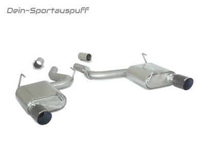 Ragazzon Duplex Sportauspuff Ford Mustang 6 Coupe 2.3l EcoBoost je 102mm Carbon