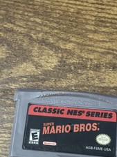 Super Mario Bros Classic NES Series (Nintendo GameBoy Advance, 2004) Cart Only