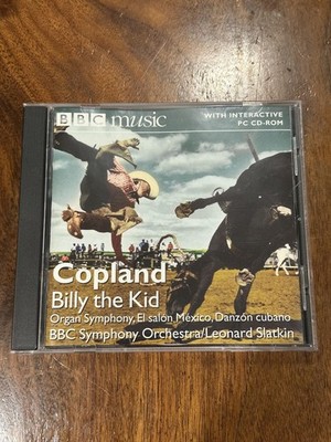 Copland Billy The Kid CD BBC Music Utah Symphony Orchestra Slatkin Multicolor