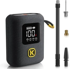 Fanttik X8 Ace Bike Pump 150PSI Fast Portable Tire Inflator, Cordless black 