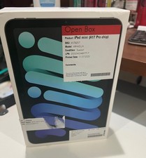 Apple iPad Mini A17 Pro 7th Gen 256GB Wi-Fi Tablet Space Gray MXNA3LL/A 2024