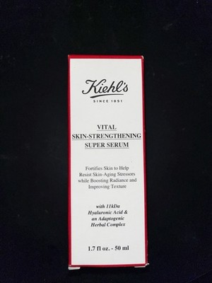 Kiehl's Vital Skin Strengthening Super Serum 50ml (1.7 Oz) Brand New In Box