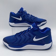 Nike Men's Size 10.5 KD17 TB P (HJ7387 400) Game Royal/White Basketball Sneaker