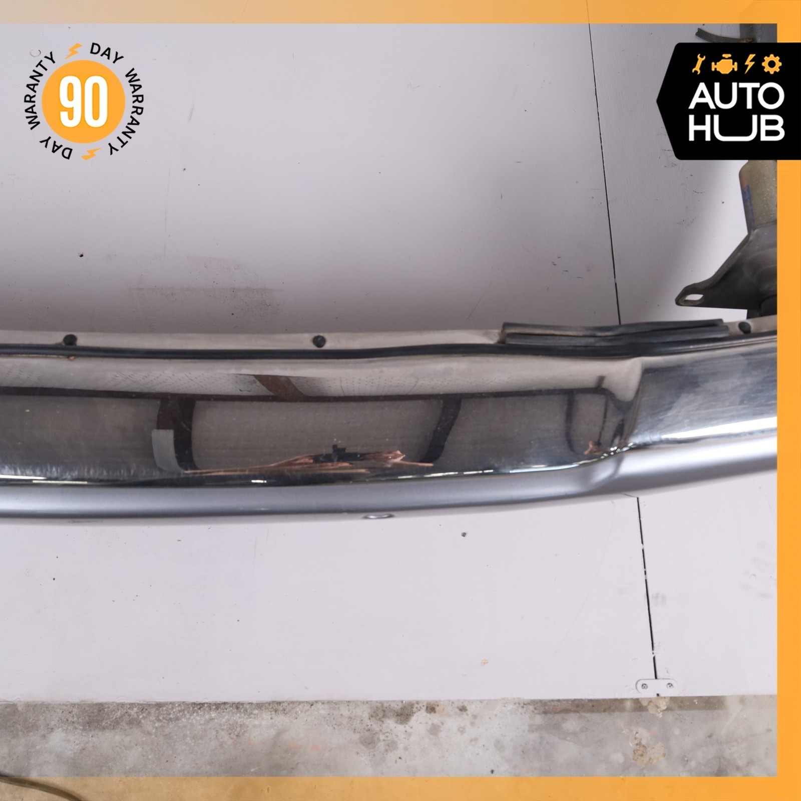00-02 Rolls Royce Silver Seraph Rear Bumper Cover Assembly Silver OEM