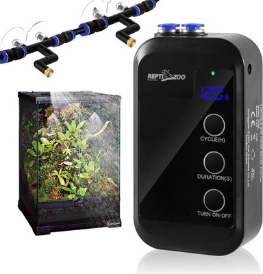 REPTI ZOO Reptile Humidifier, Mini Automatic Misting System for Reptile Terra...