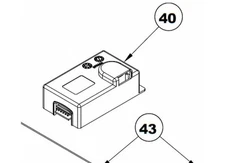 Suburban RV 521166 Water Heater Control Board (SAW6 D/DE/DEL)