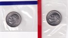 2006 P & D Roosevelt Dimes 10c 2Coins Set Mint in Cello #2062 — photo 1