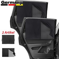 2Stück Auto Sonnenschutz Kinder Baby Sonnenblende Sonnenschutzrollo KFZ 70x48cm