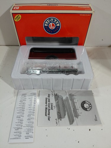Coche de registro de funcionamiento Lionel 6-29806 calibre O modelo ferrocarril Weyhaeuser con caja | Condition: Used