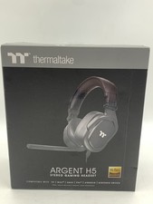 Thermaltake GHT-THF-ANECBK-30 Argent H5 Wired Stereo Gaming Headset Black