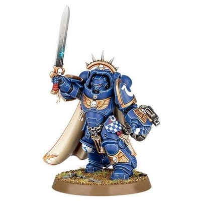 40k Space Marine Primaris Captain in Gravis Armor