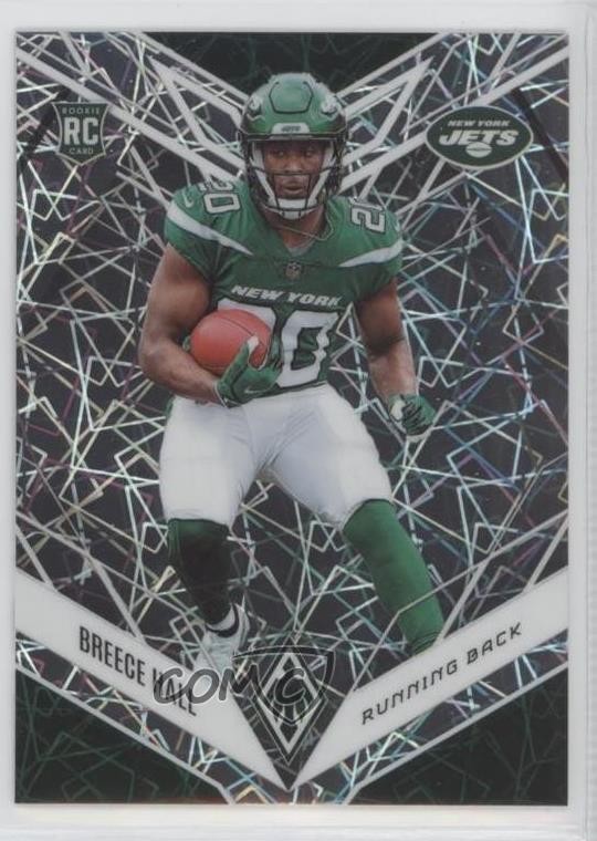 2022 Panini Phoenix Rookies Silver Lazer Breece Hall #114 10ba