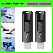 128GB USB 3.2 Flash Drive - High-Speed Data Transfer, 2-Pack, Portable Storage