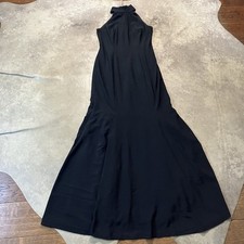 Alexia Admor Black Halter Gown Womens 4 Maxi Formal Evening Dress