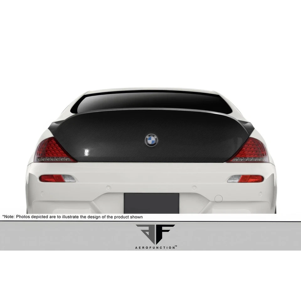 Aero Function E63 2DR Carbon AF-2 Trunk Lid ( CFP ) for 6-Series BMW 04-10 ed_1 Foto 2 de 4