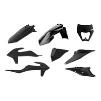 Polisport Plastiksatzs Passend FüR KTM Plastikkit Exc/Excf 20-23 BK
