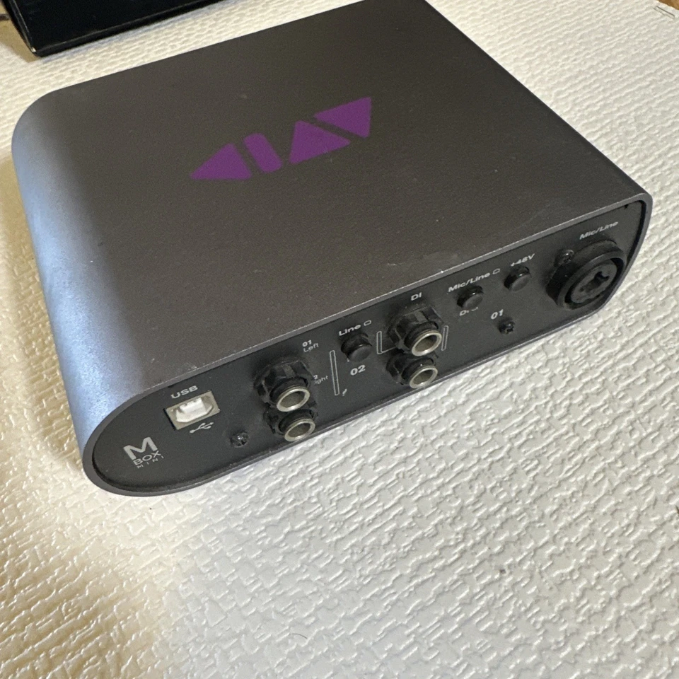 AVID Mbox Mini USB Audio Interface 9100-65020-00 - without software - Untested - Image 4 of 4