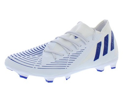 Adidas Predator Edge.3 Firm Ground Unisex Shoes Size 9.5, Color: Cloud