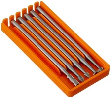 Proxxon 28710 Set of 5 Tungsten Vanadium Milling Bits