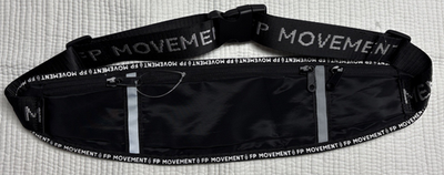 Free People NEW 3 Pocket Runner Belt Bag Olive & Black Waist Pack Free People 3 Pocket Runner Sling Bag - Sour Citrus  main image 3