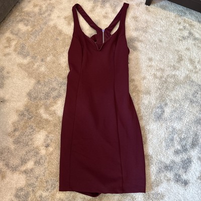 B. Darlin Women s Junior's Maroon Red Size Medium Cocktail Dress!