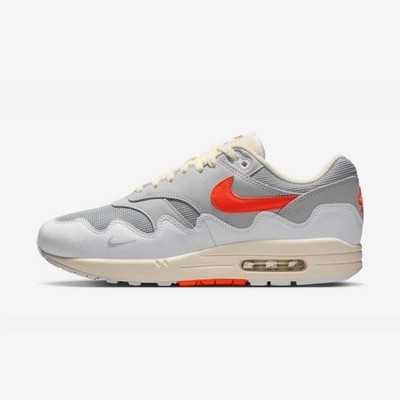 Patta x Nike Air Max 1 Hyper Crimson / Black-Pure Platinum EU44/US10/UK9,5