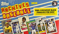 🔥2024 Topps Archives Black Parallels - You Pick - Free Ship - Buy More & Save🔥