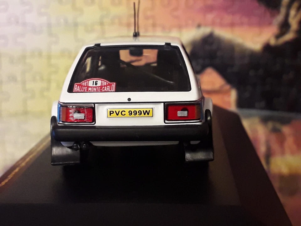 ixo rac037 talbot lotus sunbeam rally montecarlo 1981 G.FREQUELIN 1:43 - Immagine 4 di 4