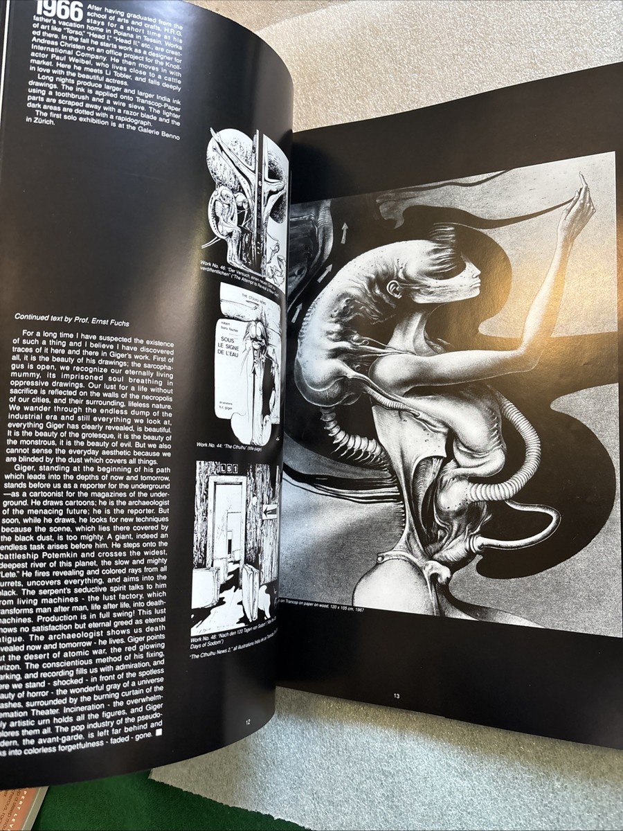 Biomechanics by H. R. Giger (1999, Hardcover) Oversized Book 6th