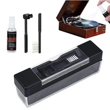 Vinyl Record Cleaning Machine Complete Album Spin Cleaner Kit Liquid Brushes
