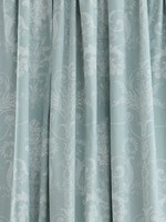 Laura Ashley Josette Blackout Lined PENCILPLT Curtains, Duck Egg W117 drop 183cm
