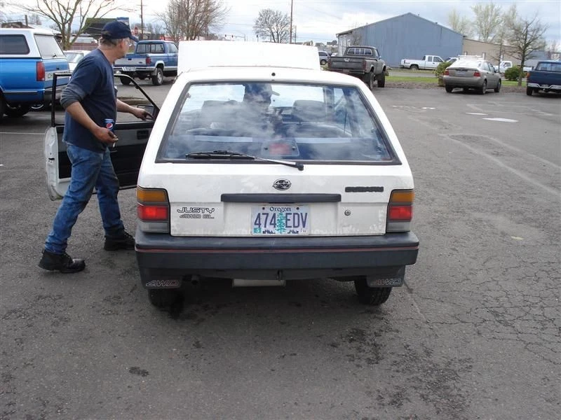 Cable de espejo retrovisor lateral del conductor Canadá se adapta a 87-95 JUSTY 6157404 Foto 2 de 4